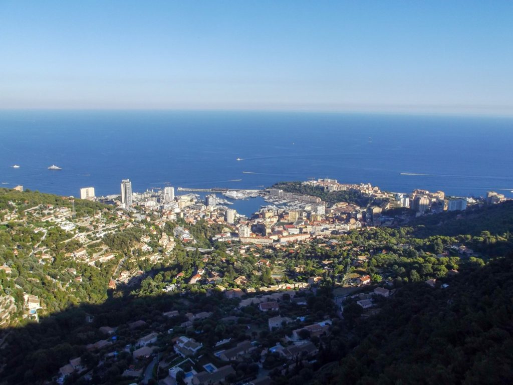 A view of Monte Carlo (Manacco) from the sky.