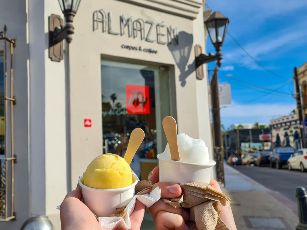 Sorbets from Almazen Gelato in San José del Cabo.