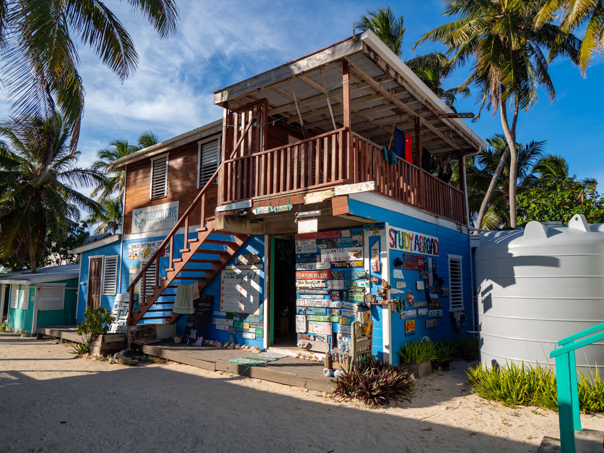 View of Tobacco Caye Travel Guide: Tropical Island Paradise