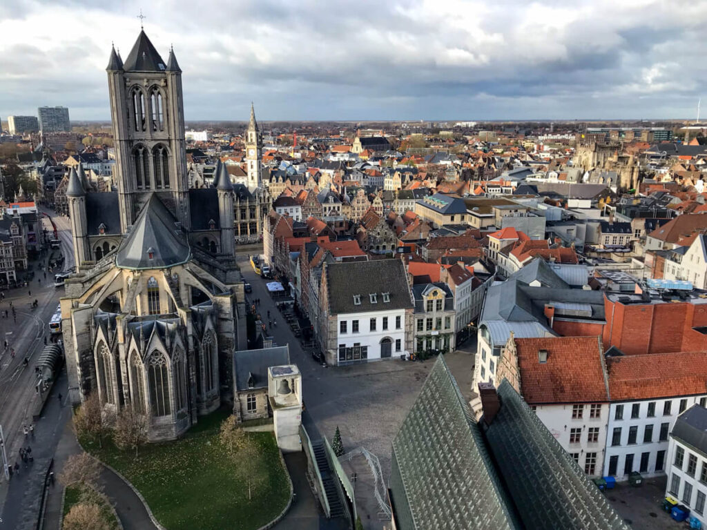 Views of Ghent's old town.