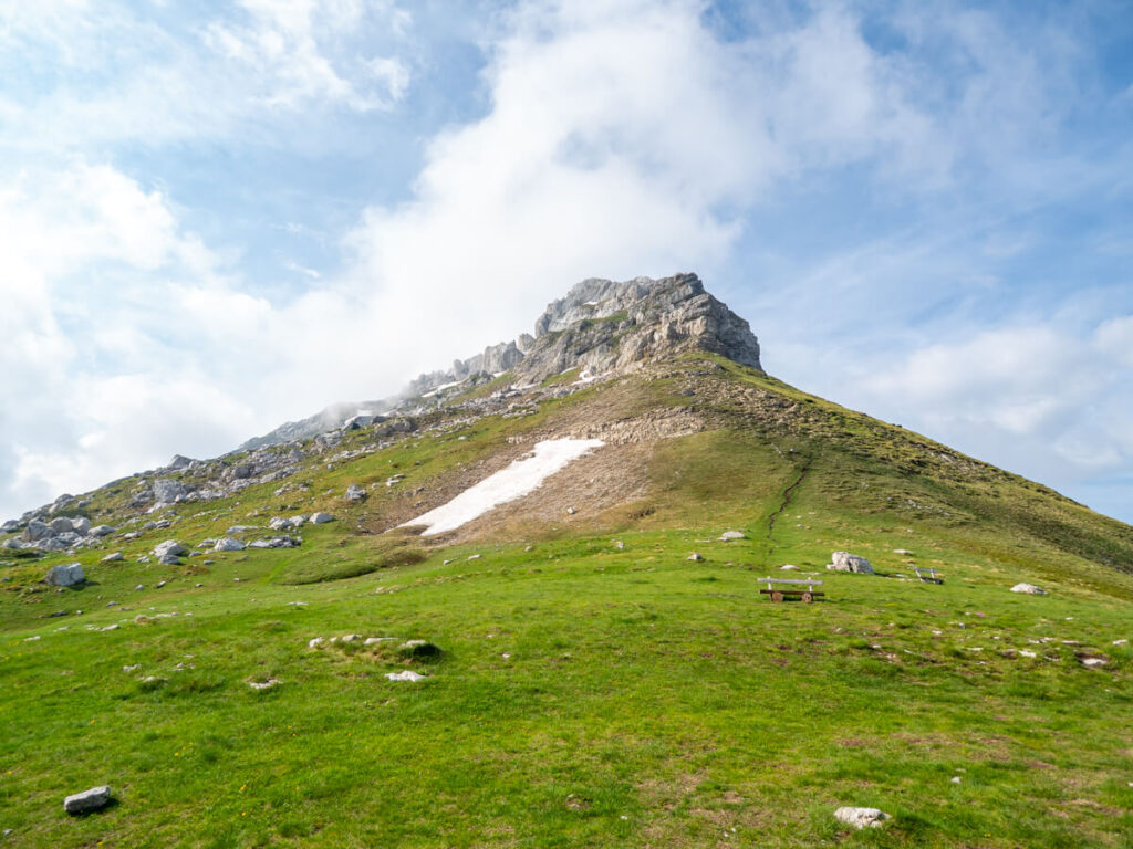 The peak of Sedlena Greda in Durmitor National Park.