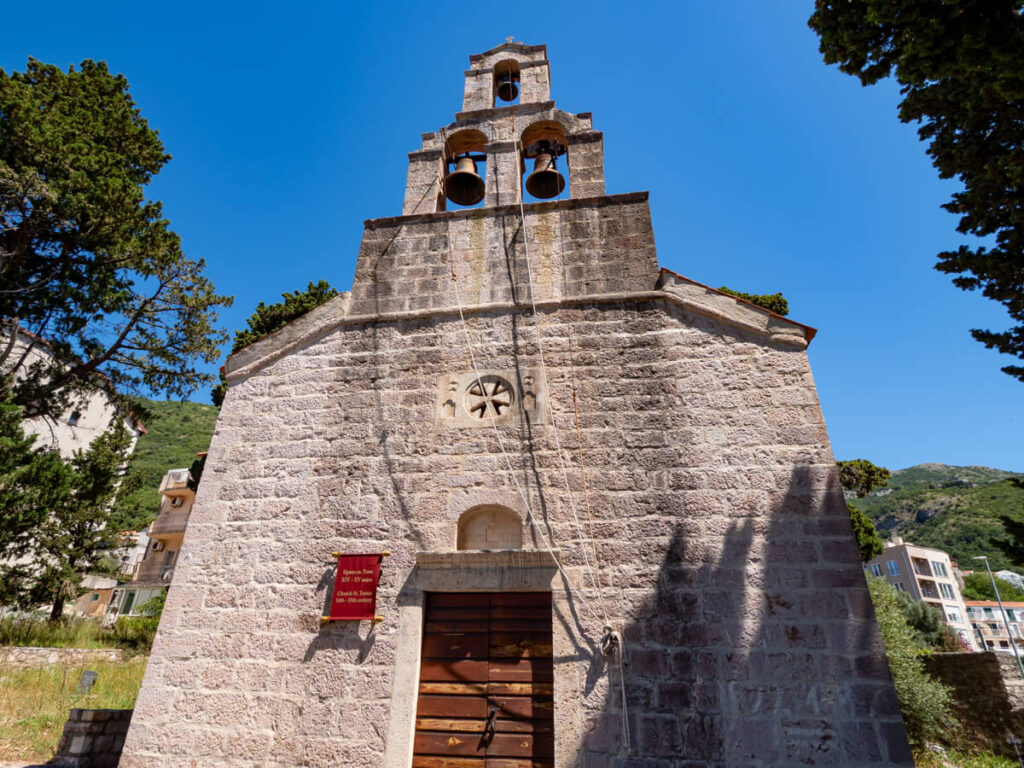 A small stone church in Petrovac.