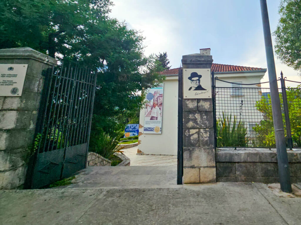The house of Ivo Andrić, a famous Yugoslav novelist and winner of the Nobel Prize.